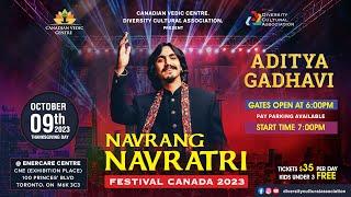 Navrang Navratri Festival Canada 2023 by Diversity Cultural Association, ADITYA GADHVI, 9th Oct,2023