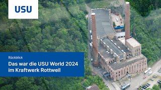 Rückblick: Das war die USU World 2024 im Kraftwerk Rottweil