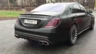 BRABUS S900 ROCKET V12 S65 MONSTER AMG!! RUSSIAN.