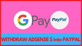 How To Add PayPal in Google Payment Method - Withdraw Adsense to PayPal - PayPal Google Pay