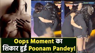 Poonam Pandey's Oops Moment at Divya Agarwal's Birthday Bash! #poonampandey