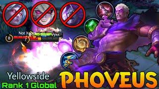 Monster Phoveus Fearless Offlane - Top 1 Global Phoveus by Yellowside - Mobile Legends