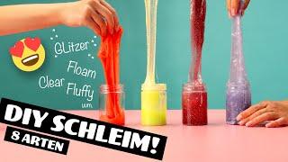 Slime DIY gegen Langeweile - 8 coole Schleim Rezepte zum Selbermachen! | Tutorial by CuteDIY