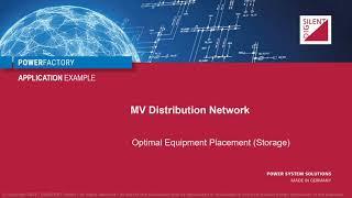 PowerFactory - MV Distribution Network – Optimal Equipment Placement of storage models