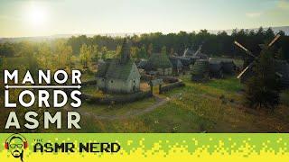 ASMR Gaming  Returning to Manor Lords For More Cozy Medieval Village Life! [soft-spoken, clicking]