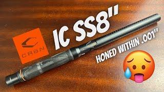 INSANELY SMOOTH! | CARBON PAINTBALL IC SS8" BARREL REVIEW