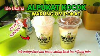 ALPUKAT KOCOK DI WARUNG OM POKAT ||TANJUNGPINANG STREET FOOD, INDONESIAN STREET FOOD