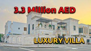 Large Luxury Villa For Sale In Al Amerah, Ajman | 6,000sqft | 3.3 Million AED as of 2024