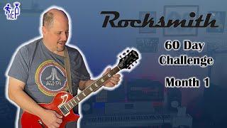 Can a gamer learn how to play the guitar?  (Rocksmith 60-Day Challenge Month 1)