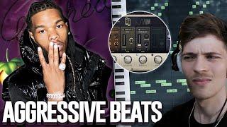 How To Make The MOST Aggressive Triplet Beats