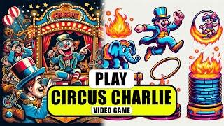 Circus Charlie | Classic Arcade Game | Retro Gaming