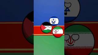 countries support israel or iran #historyballs #countryballs