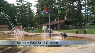 Marathon Park splash pad remains closed