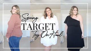 Target Try On Haul Plus Size | spring dresses and tops Carla Kiley