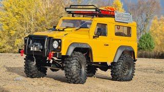 БЮДЖЕТКИ ... Вложил 8000 рублей в дешевый Land Rover D90 ... RC OFFroad 4x4