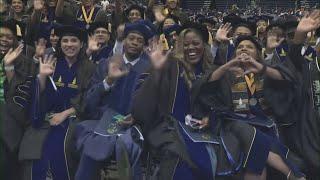 Howard graduates get special ceremony after cancellation earlier in the week