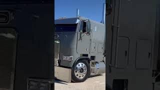 Freightliner Cabover Leaving the 2022 Clifford Truck Show