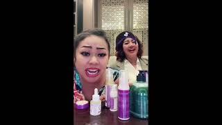 Ownernya Ngga Bisa Nahan Ketawa Saat Ngendros Bareng Tante lala di live Tik tok || Tante lala jualan