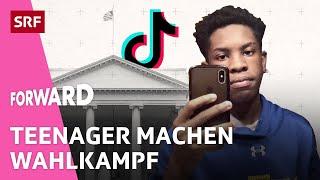 Wie TikTok-Nutzer im US-Wahlkampf 2020 mitmischen | Forward | Impact | SRF