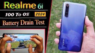 Realme 6i Battery Drain Test in 2024 | Shocking Result Realme 6i Pubg Battery Drain Test