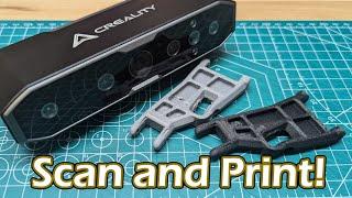 Scanning and Printing RC Car Parts with the Creality CR-Scan Otter