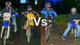 взрослые против подростков гонки на мотоцыклах adults vs Teens racing motorcycle