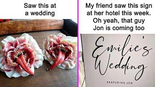 The Most Outrageous Wedding Posts People Shared Online