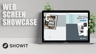 Showit Tutorial - How To Make A Web Screen Showcase Slideshow