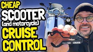 Cruise Control for your Vespa GTS, Or Any Scooter: Go Cruise 2