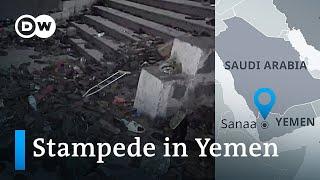 Yemen: Stampede kills at least 78, injures dozens in Sanaa | DW News