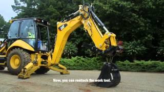 Hydraulic Dual Lock Coupler for Cat® Backhoe Loaders