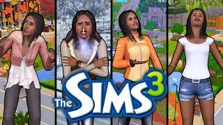 Can a sim survive in a park for a whole year in The Sims 3?