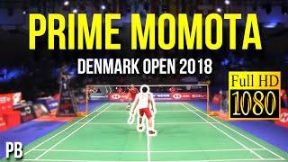 [HD] ~ Prime Momota BEST ANGLE ~ Kento Momota Denmark Open 2018 ~ MS ~ FINAL ~ HIGHLIGHTS