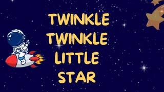 Twinkle Twinkle Little Star!! English and nursery rhymes for kids with lyrics!! Baby song!!