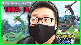 SPECIAL RAYQUAZA RAID WEEKEND, 1ST RAID HUNDO RAYQUAZA - POKEMON GO