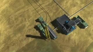 Hydraulic Borehole Mining/Jet Mining animation