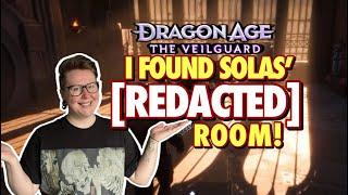 I FOUND SOLAS’ [REDACTED] ROOM!! | Dragon Age Veilguard | Unifadewalker