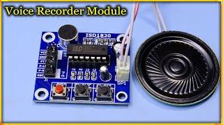 ISD1820 Voice Recorder Module