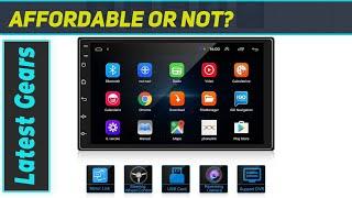 ANKEWAY 7 Inch Android Double Din Car Stereo Review with GPS, WiFi, Bluetooth, and Backup