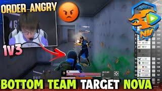 Order become Angry after Bottom Team Target Nova @Ayogi Gamer