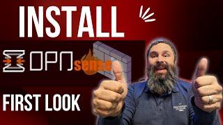 Fresh Install and First Look at OPNsense firewall -- Learn OPNSense Part 1
