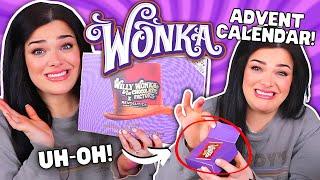 A MESSY $60 WILLY WONKA Makeup Advent! | Makeup Revolution Advent Calendar Unboxing