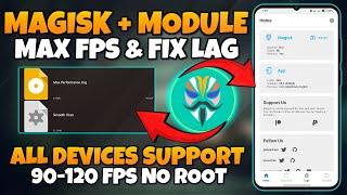 UNLOCK 120 FPS ON ANY ANDROID DEVICE WITHOUT ROOT! | MAGISK MODULE | NO ROOT REQUIRED