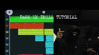 HOW TO MAKE A DARK UK DRILL BEAT IN FL STUDIO MOBILE