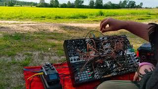 Outdoor Jam with a Modular Synth