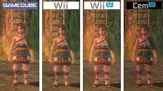 Zelda: Twilight Princess | GC - Wii - Wii U - Cemu | 4K Graphics Comparison | Comparativa