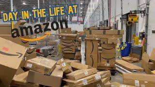 What It's Like Working At An Amazon Sort Center Warehouse (INSIDE FOOTAGE)