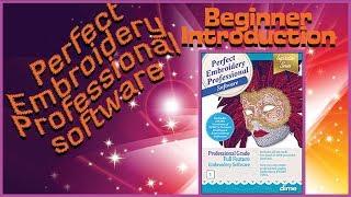 Beginner Perfect Embroidery Pro Digitizing machine embroidery software