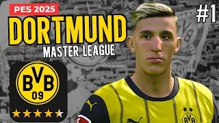 Heja BVB! PES 2025 - Borussia Dortmund Realistic Master League - EP #1