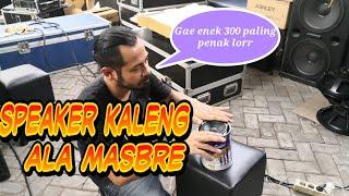 Speaker Kaleng Susu ala MasBre - Enak juga lorrrrr